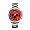 Rotary Henley Chrono Men's Orange Watch