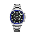 Rotary Henley Chrono Men's Black Watch