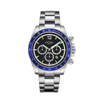 Rotary Henley Chrono Men's Black Watch