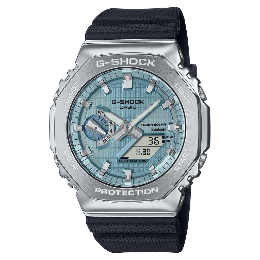 GBM-2100A-1A2 Solar G Steel Stainless Steel / Resin Silver