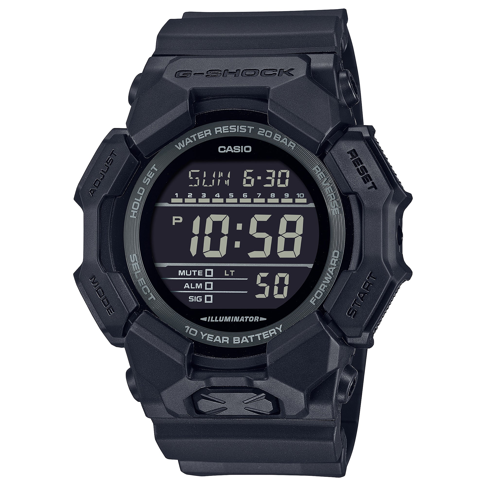 GD-010-1A1 Quartz Icon Resin Black