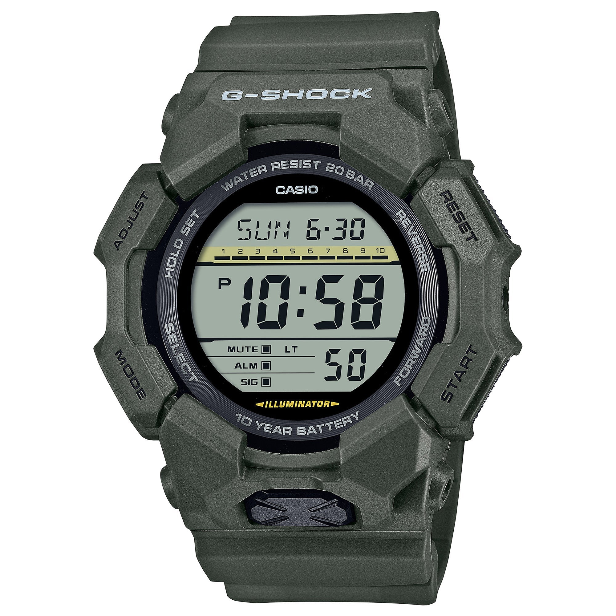 GD-010-3 Quartz Icon Resin Green