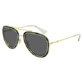 Gucci Women's Sunglasses Pilot Gold Green