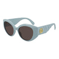 Gucci Women's Sunglasses Oversized Cat Eye Blue