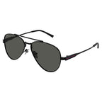 Gucci Men's Black Aviator Mirror Sunglasses GG1874S-001