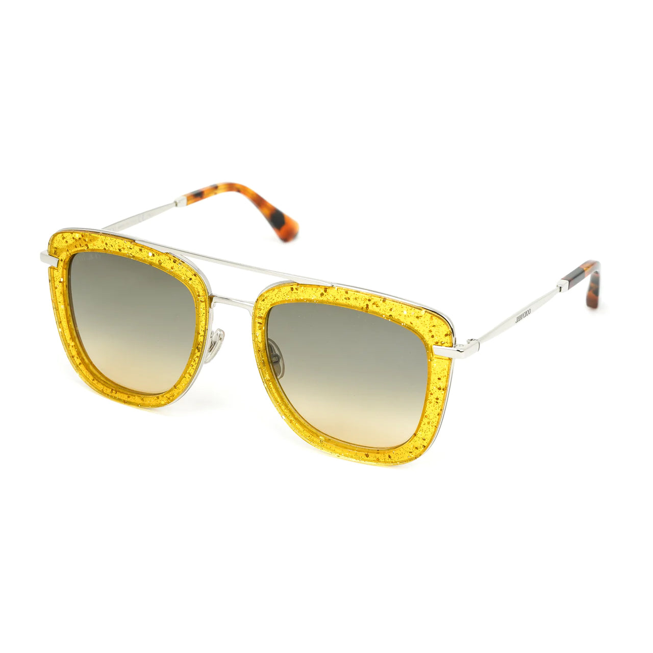Jimmy Choo Women's Sunglasses Browline Yellow/Grey