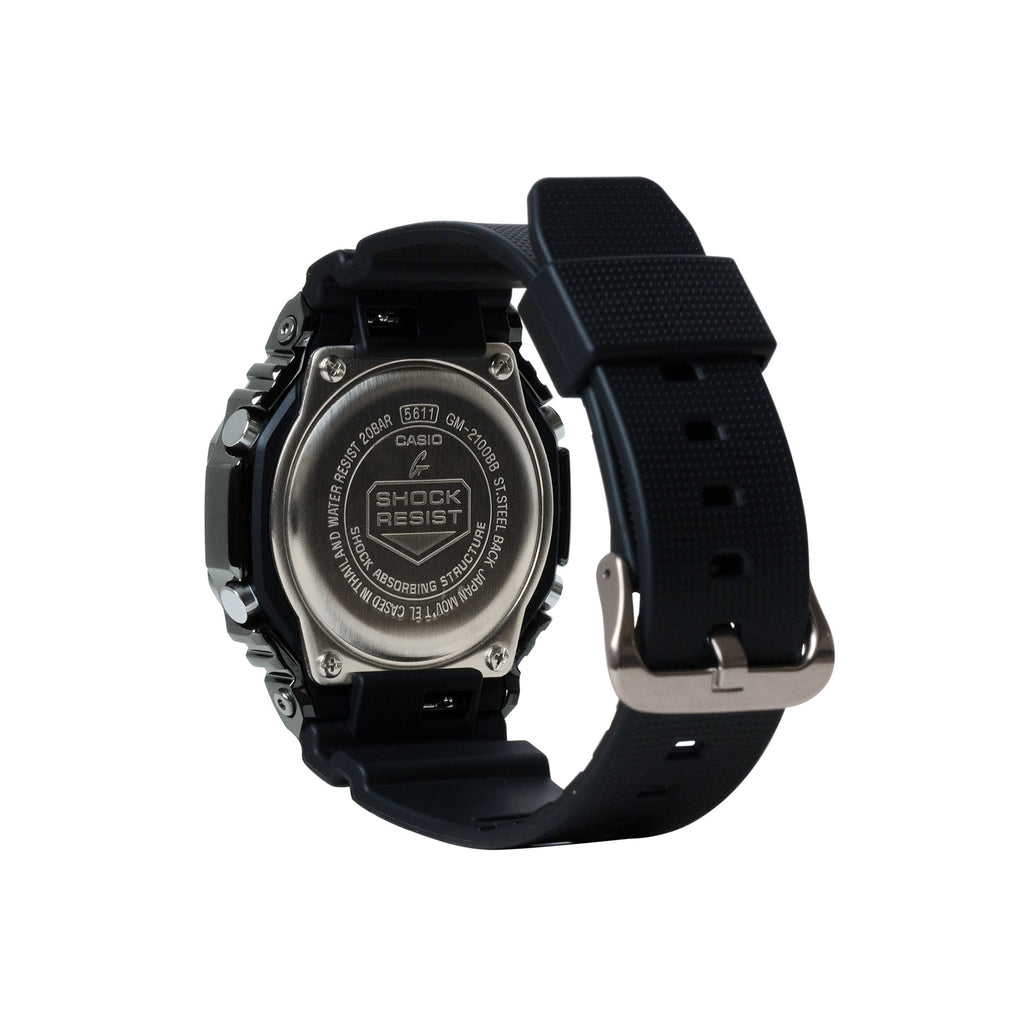GM-2100-1A Quartz G Steel Stainless Steel / Resin Silver