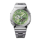 GM-2110D-3A Quartz G Steel Stainless Steel / Resin Silver