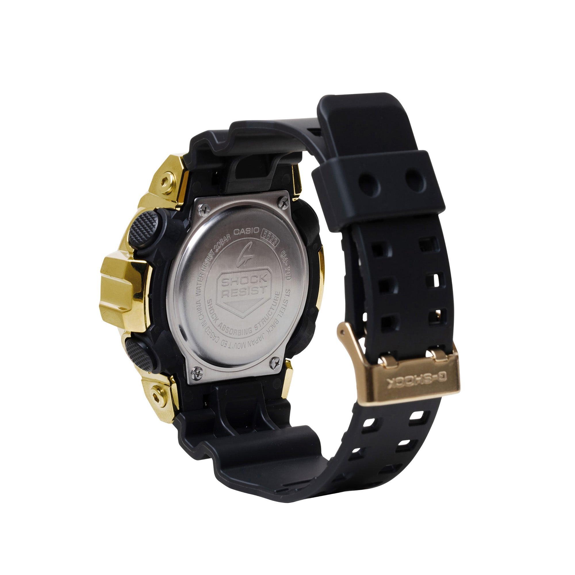 GM-700G-9A Quartz G Steel Stainless Steel / Resin Gold