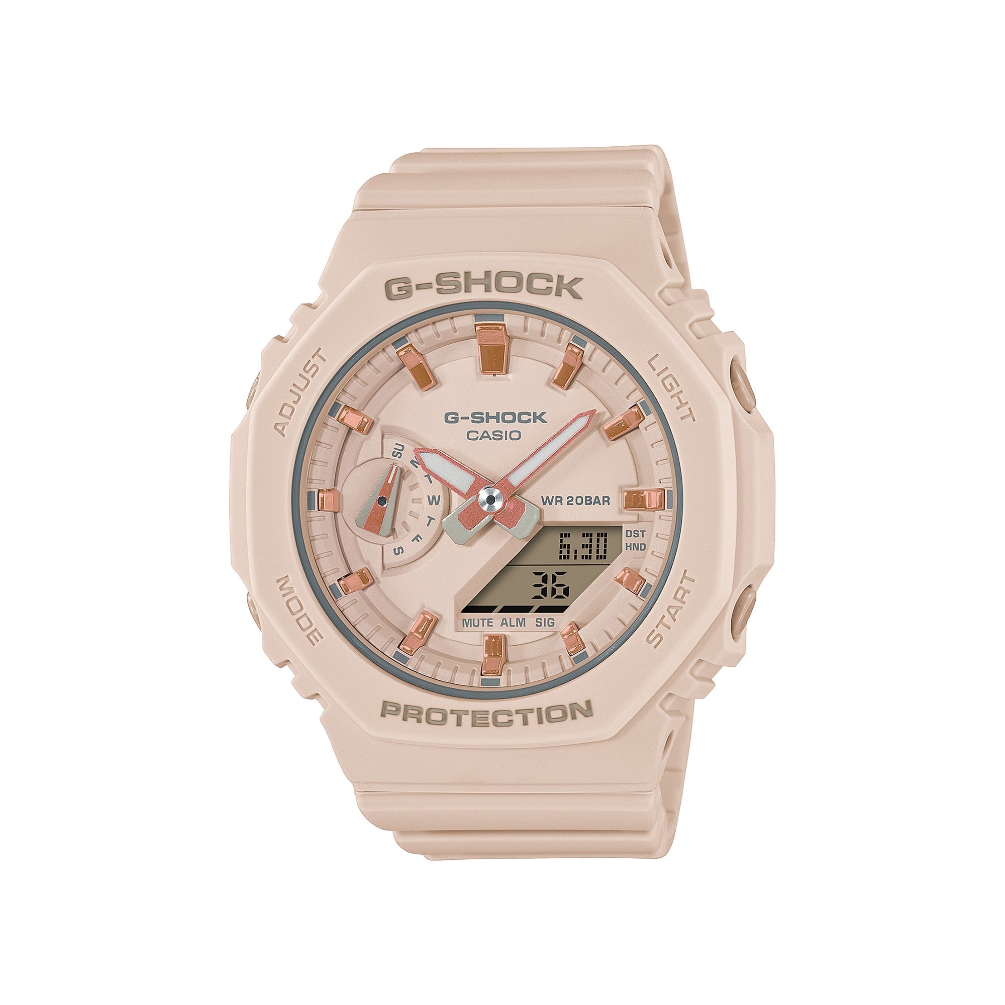 GMA-S2100-4A Quartz Ladies Resin Pink