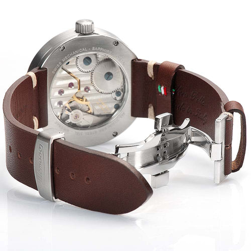 Allemano GMT A 1919 Men's White Watch