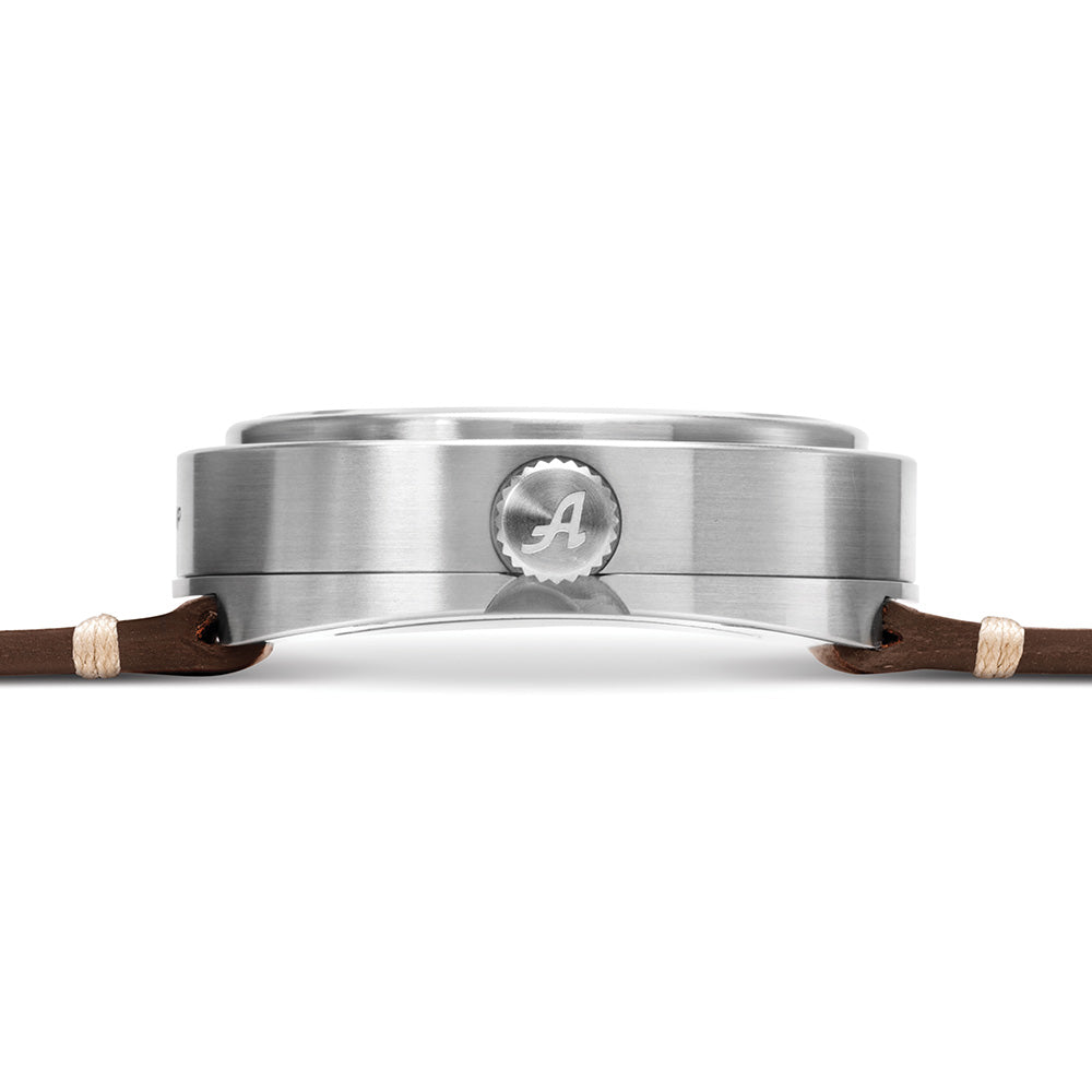 Allemano GMT A 1919 Men's White Watch