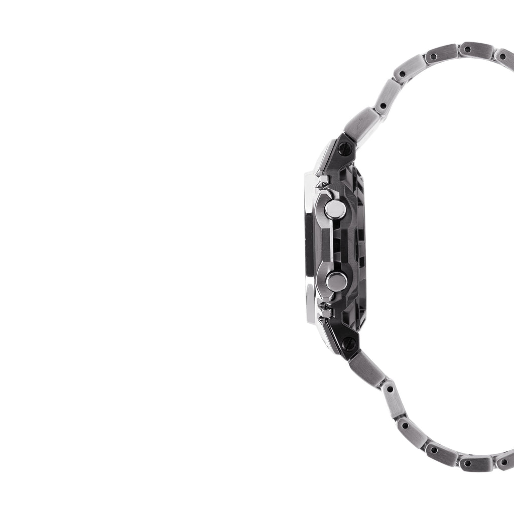 GMW-BZ5000D-1 Solar Premium Metal Stainless Steel Silver
