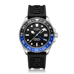 Rotary Seamatic GMT Men's Blue Black Watch