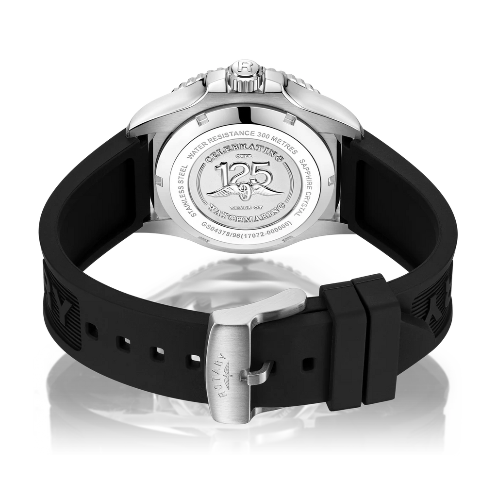 Rotary Seamatic GMT Men's Blue Black Watch