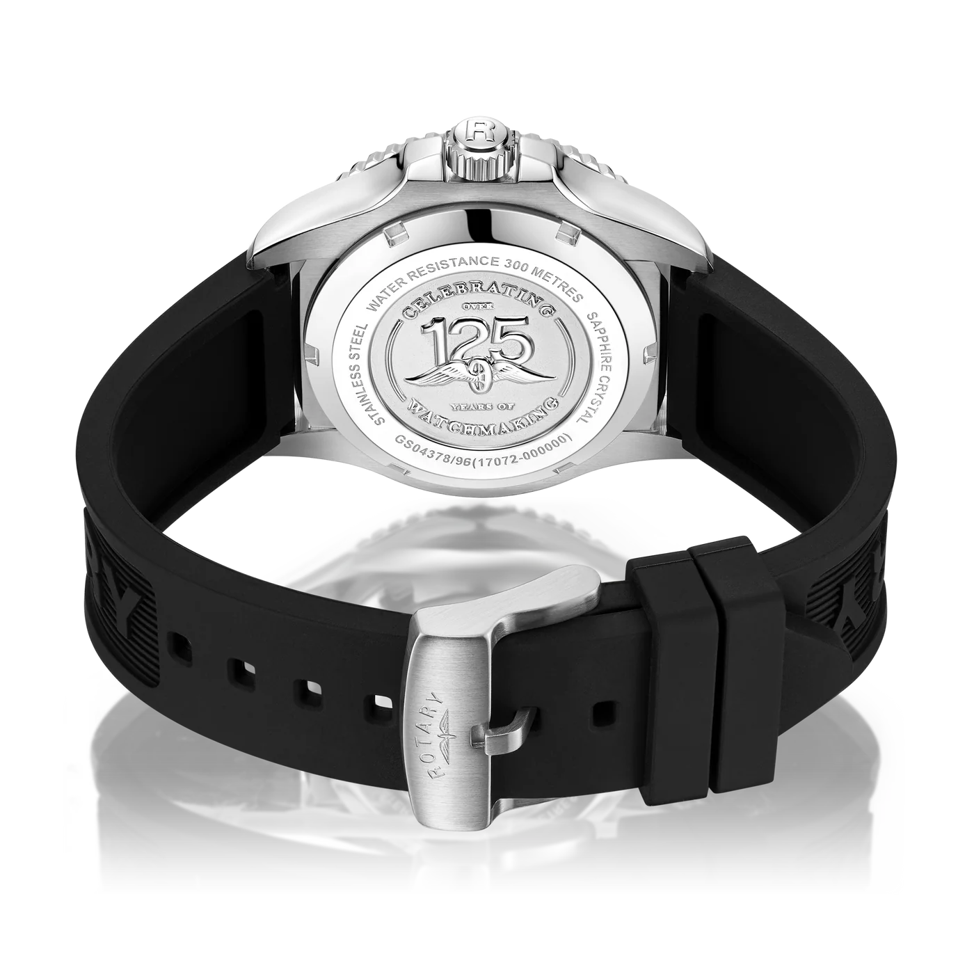 Rotary Seamatic GMT Men's Blue Black Watch