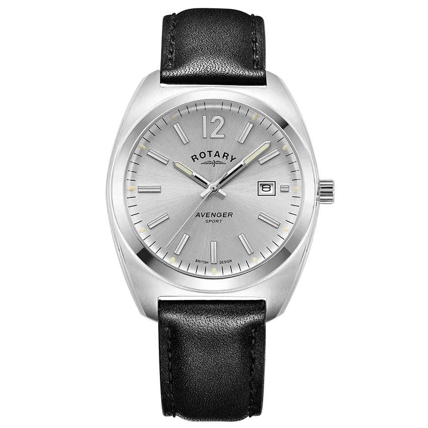 Rotary Gents Avenger Sport 1895 Silver Watch