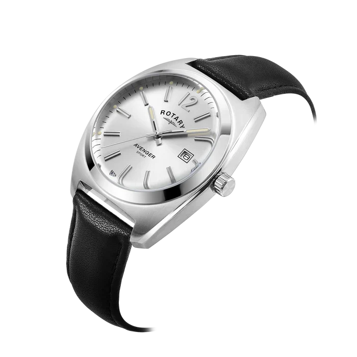 Rotary Gents Avenger Sport 1895 Silver Watch