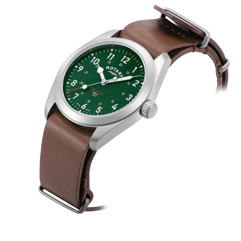 Rotary RW 1895 Field Men Watch Green