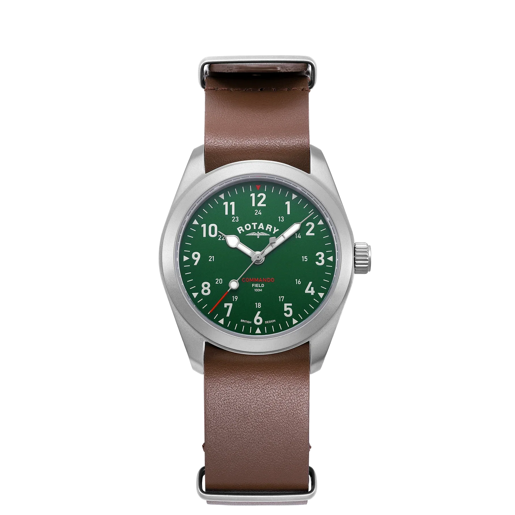 Rotary RW 1895 Field Men Watch Green