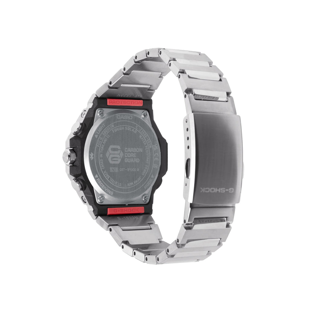 GST-B1000D-1A Solar G Steel Stainless Steel / Carbon Silver