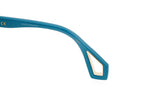 Gucci Women's Sunglasses Wraparound Rectangle Turquoise