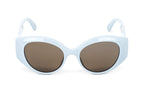 Gucci Women's Sunglasses Oversized Cat Eye Blue