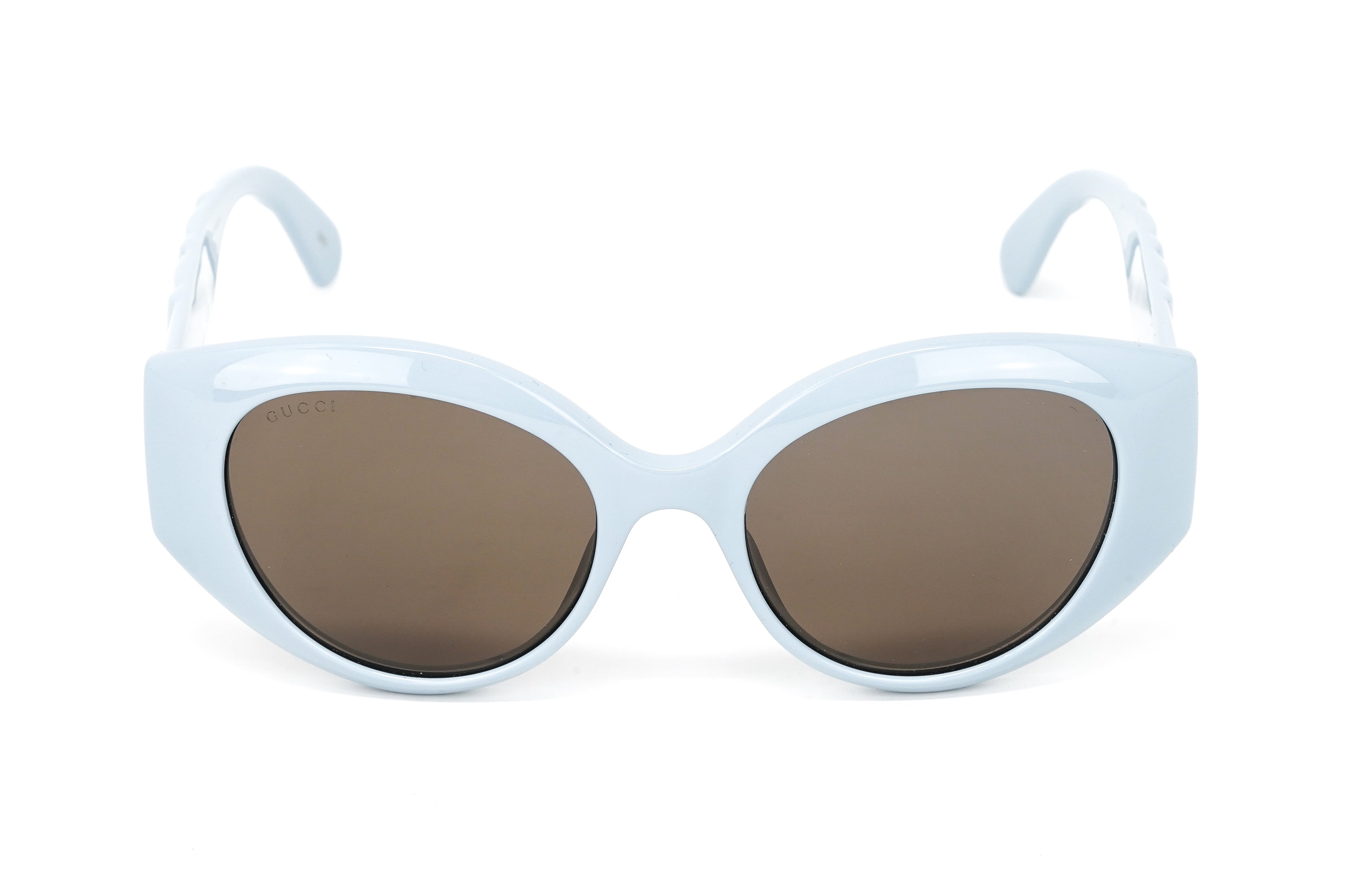 Gucci Women's Sunglasses Oversized Cat Eye Blue