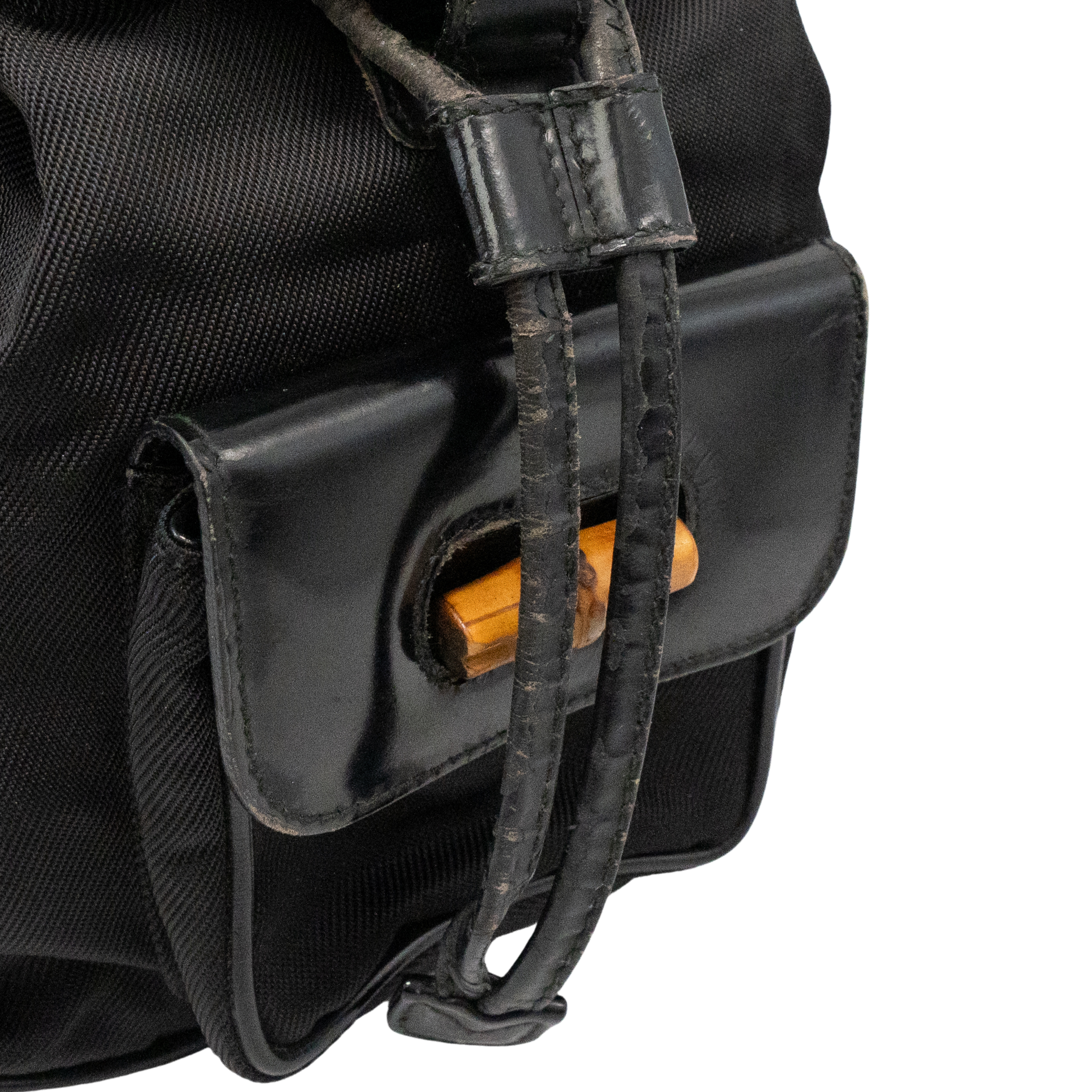 Gucci Bamboo Handle Mini Backpack