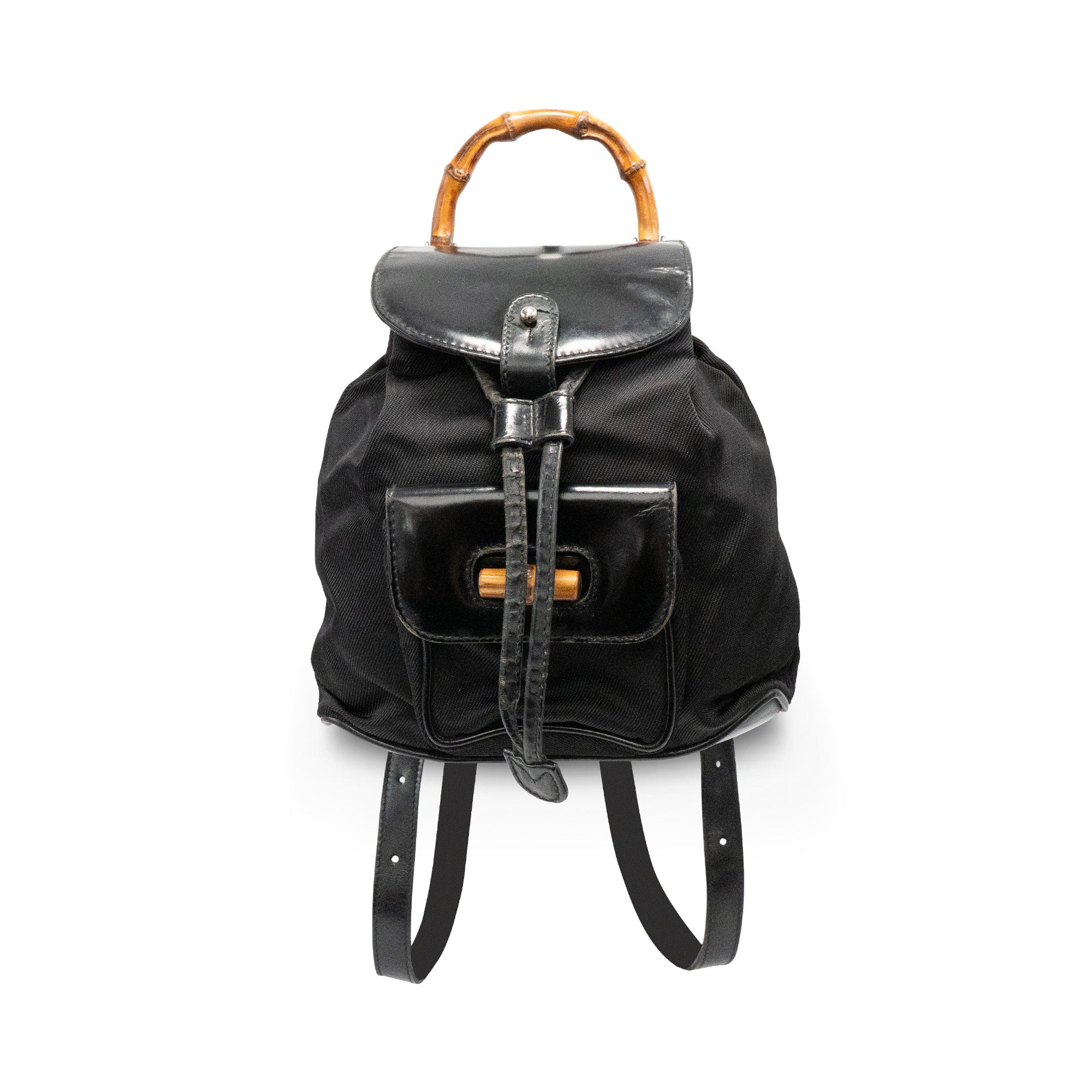 Gucci Bamboo Handle Mini Backpack