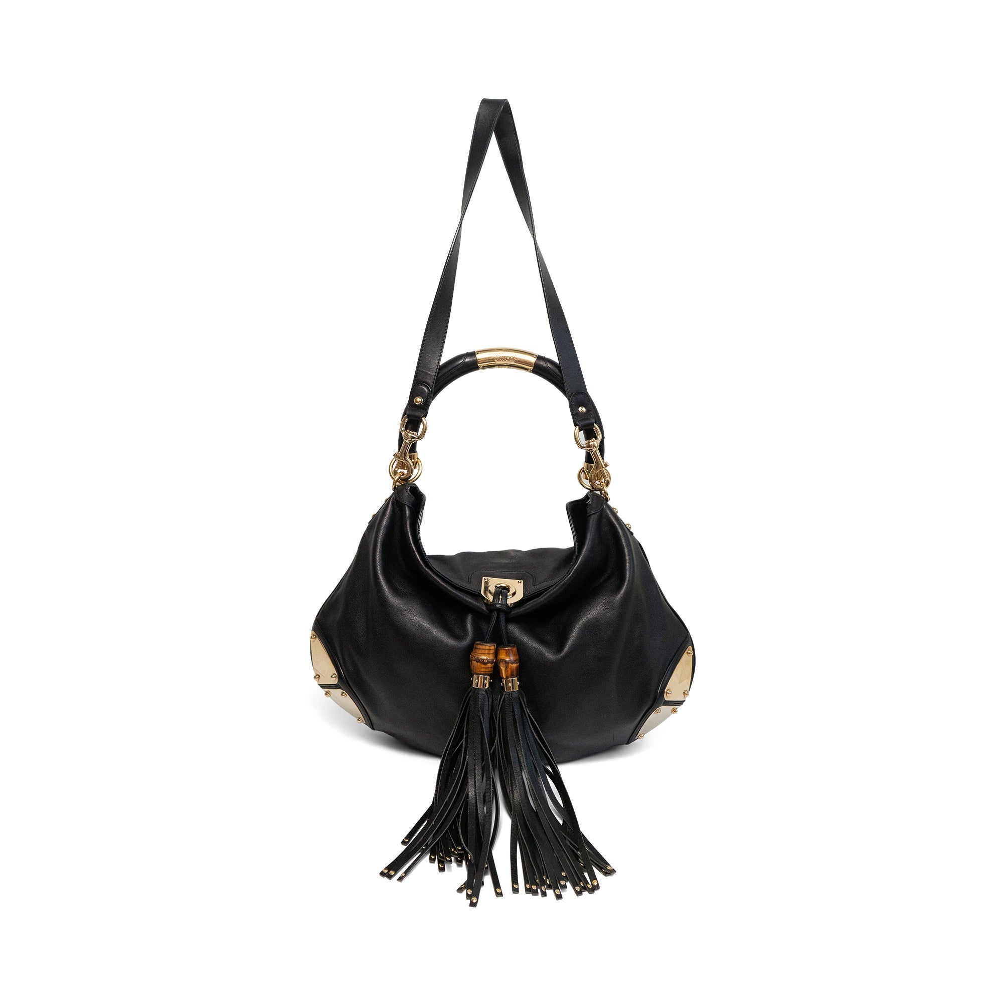 Gucci 'Indy Hobo' Leather Handbag