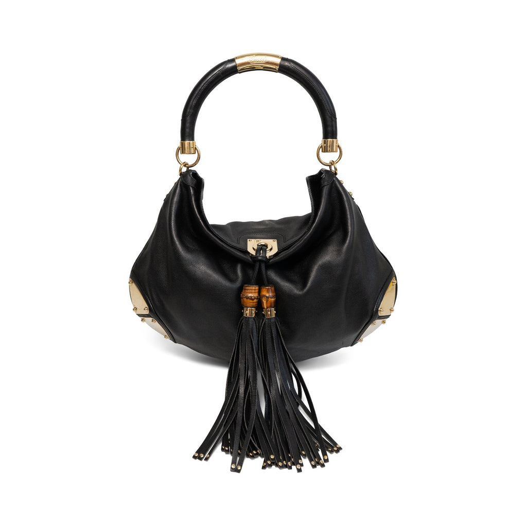 Gucci 'Indy Hobo' Leather Handbag