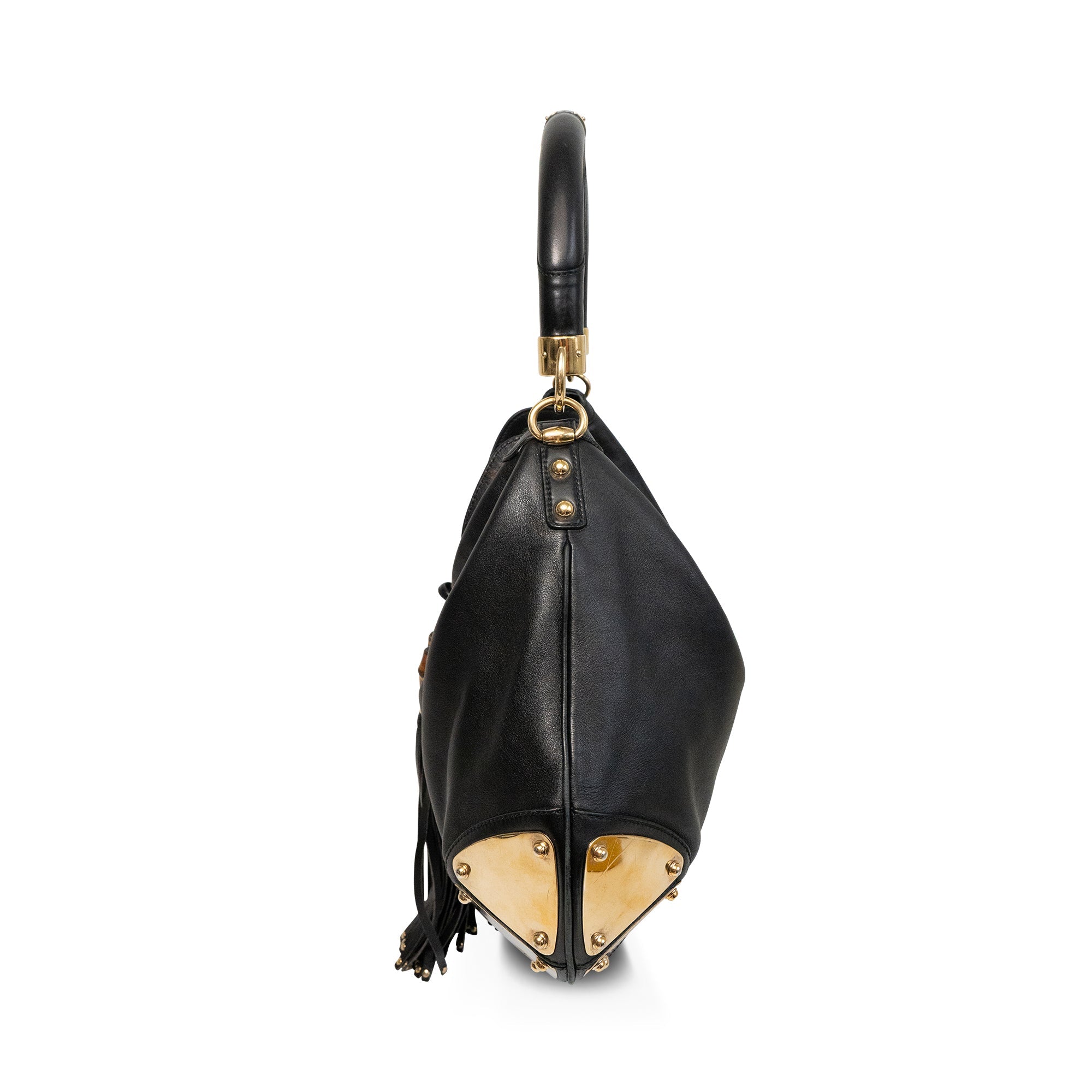 Gucci 'Indy Hobo' Leather Handbag