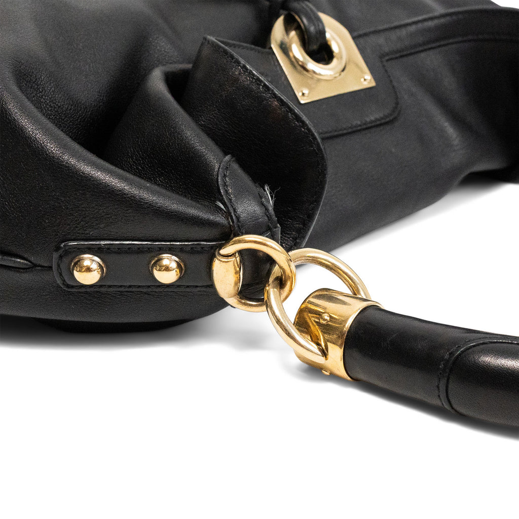 Gucci 'Indy Hobo' Leather Handbag