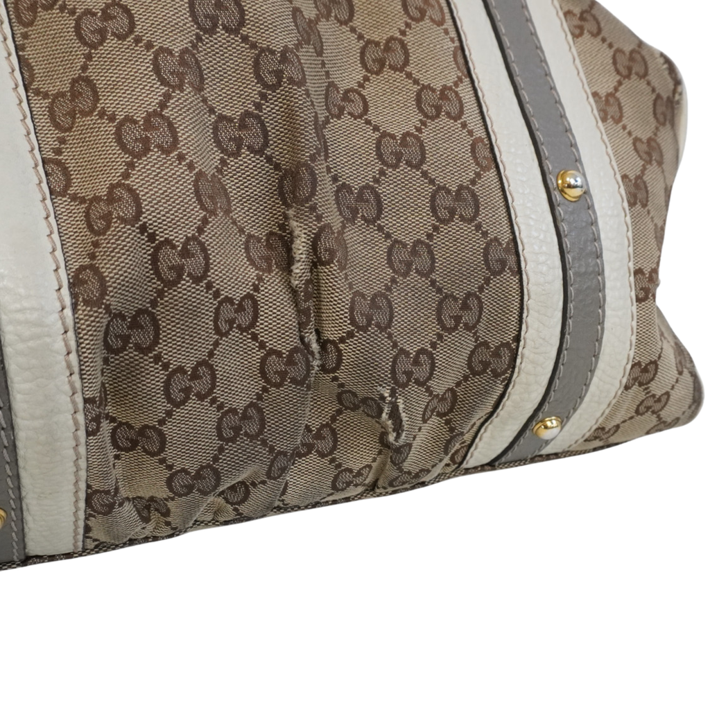 Gucci Monogram 'Boston' Bag