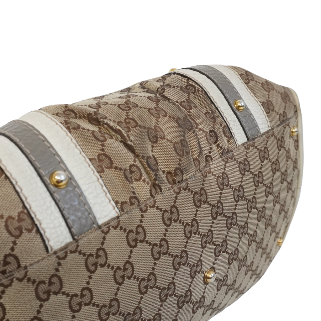 Gucci Monogram 'Boston' Bag