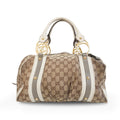 Gucci Monogram 'Boston' Bag