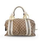 Gucci Monogram 'Boston' Bag