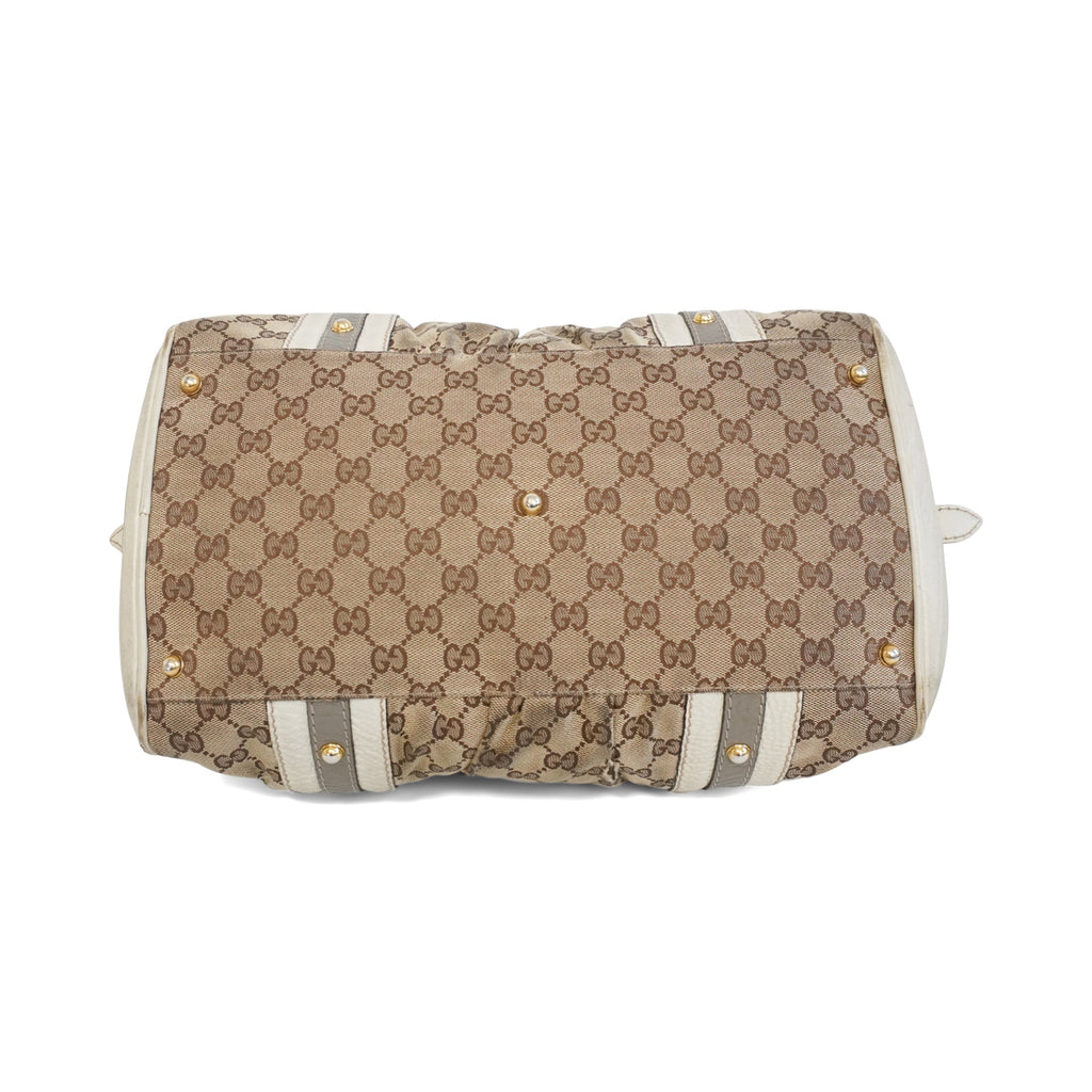 Gucci Monogram 'Boston' Bag