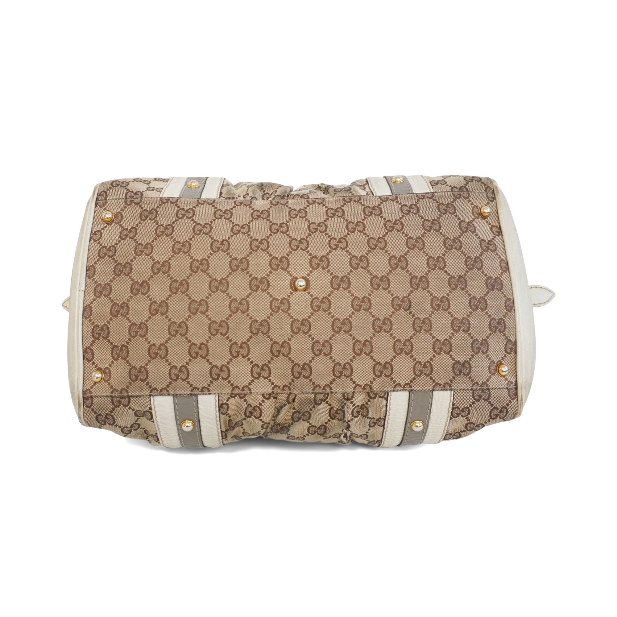 Gucci Monogram 'Boston' Bag