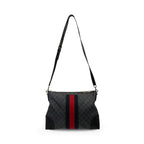 Gucci 'GG Black Supreme Canvas' Messenger Bag