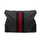 Gucci 'GG Black Supreme Canvas' Messenger Bag