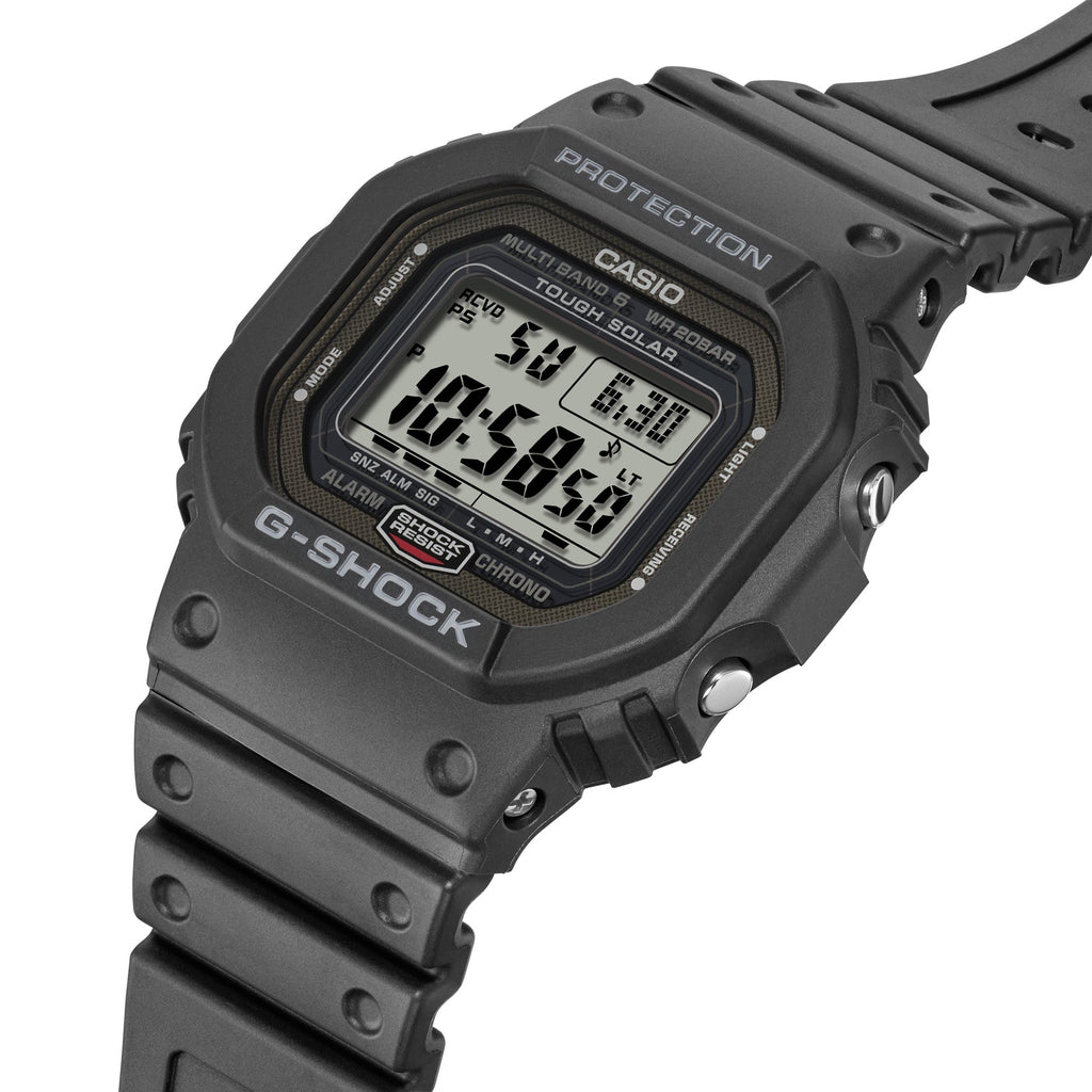 GW-5000U-1 Solar Icon Stainless Steel / Resin Black