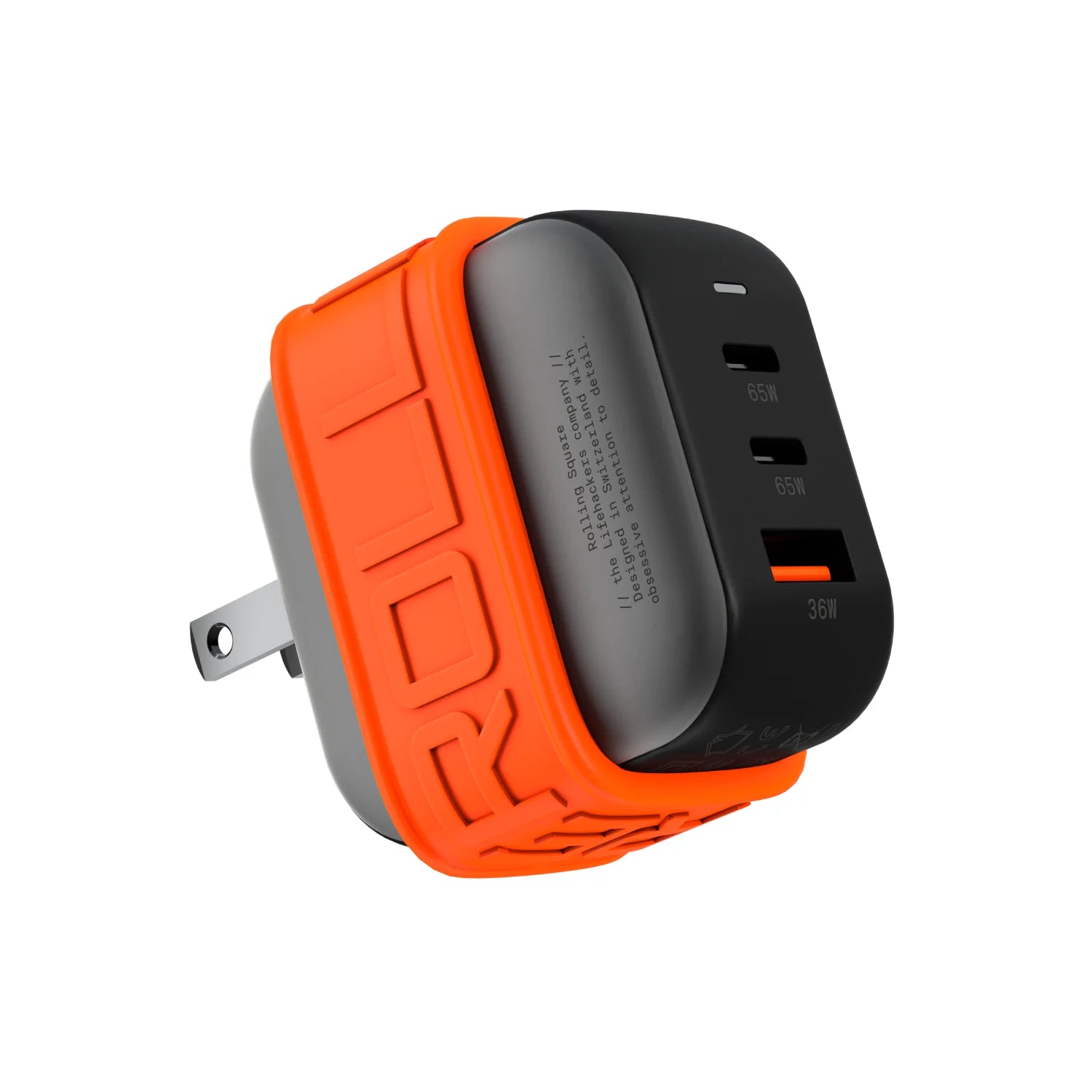 Essential GaN Charger - 65W power, 45% smaller