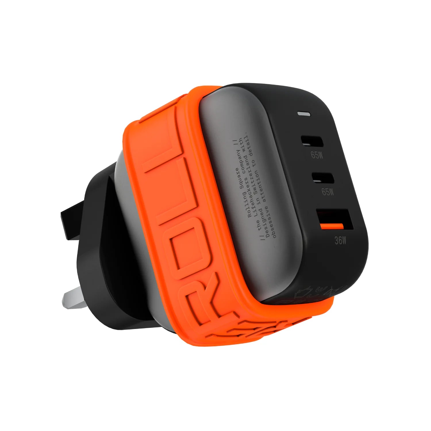 Essential GaN Charger - 65W power, 45% smaller