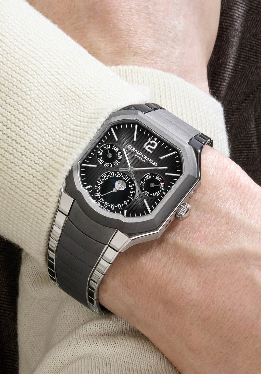 Masterlink Perpetual Calendar Flumé Dial