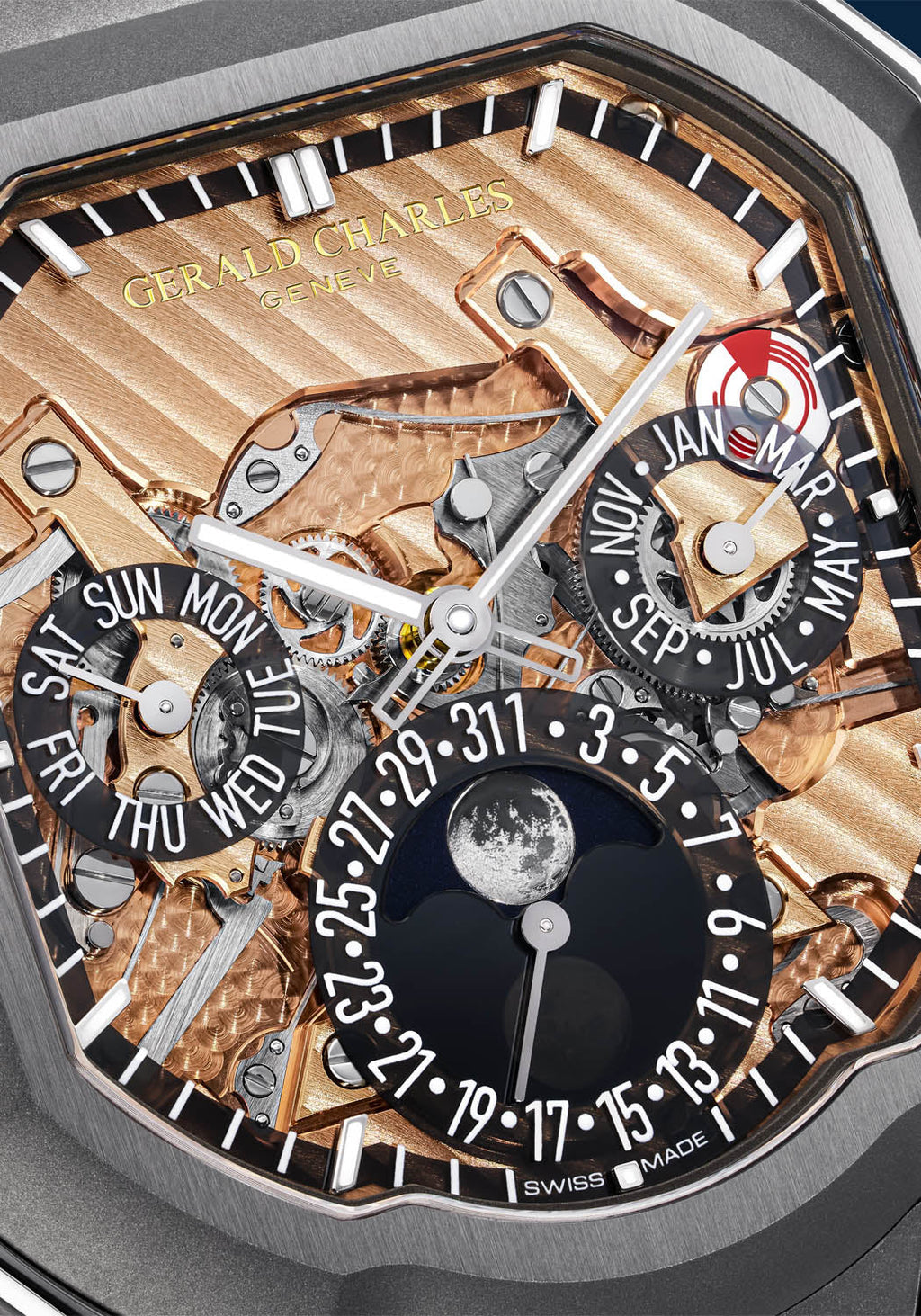 Masterlink Perpetual Calendar | Sapphire Dial , Mens Watch