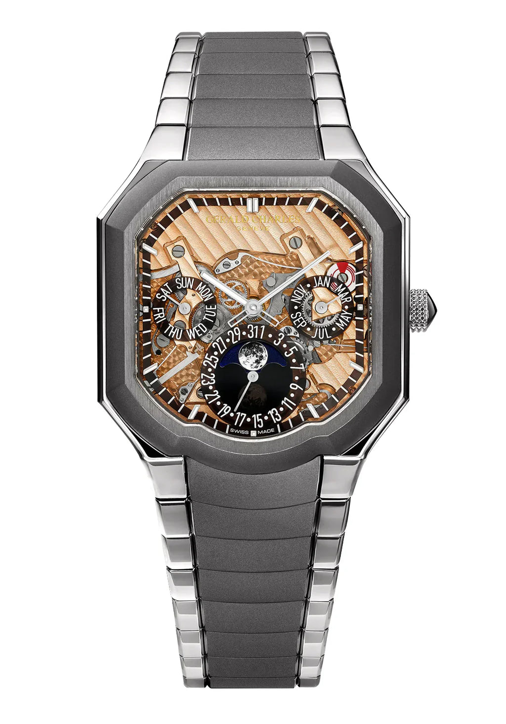 Masterlink Perpetual Calendar | Sapphire Dial , Mens Watch