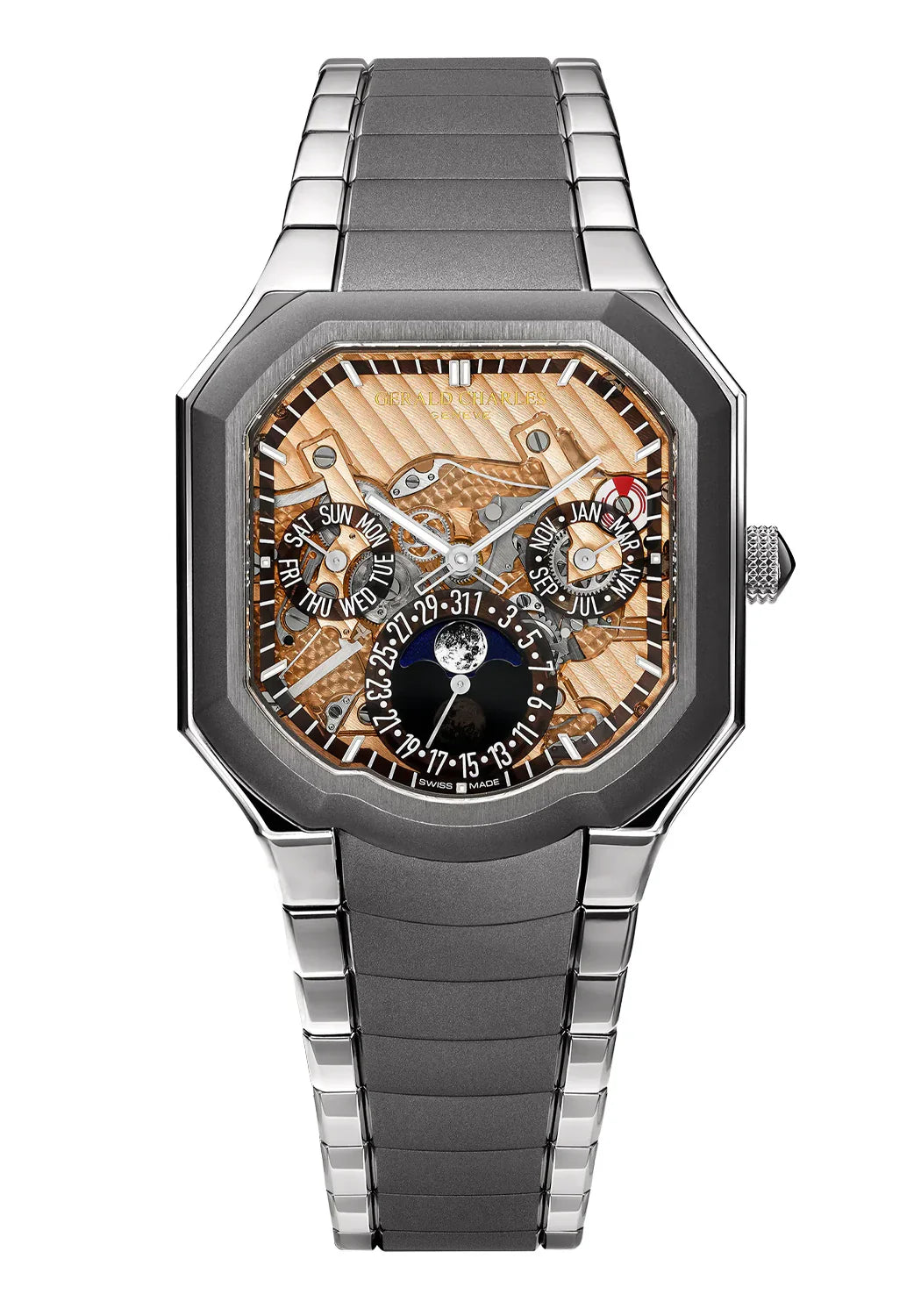 Masterlink Perpetual Calendar | Sapphire Dial , Mens Watch