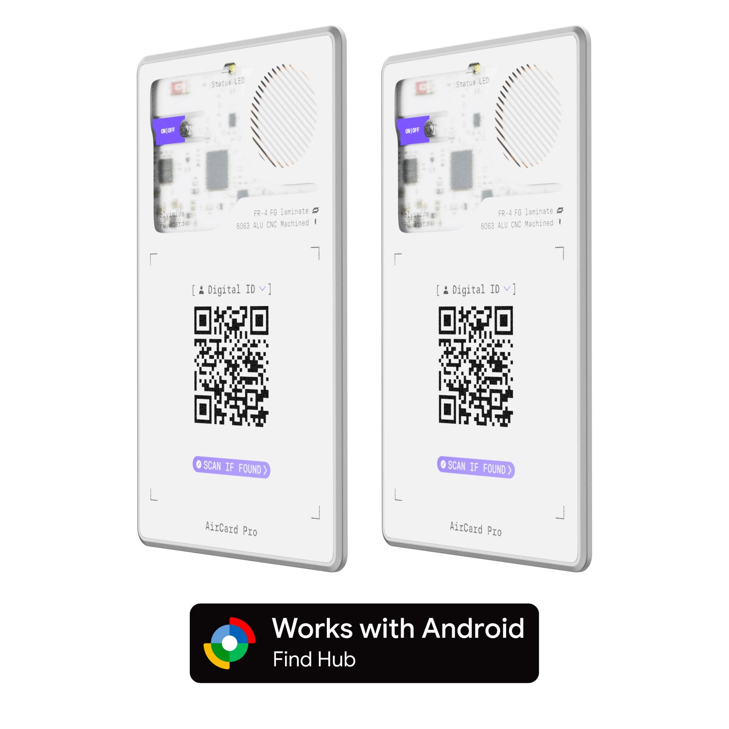 AirCard™ Pro - Android & Apple Bluetooth tracker